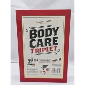 Whisky Ginger Supply Co Body Care Triplet  Men's Body Lotion Body Wash Manicure